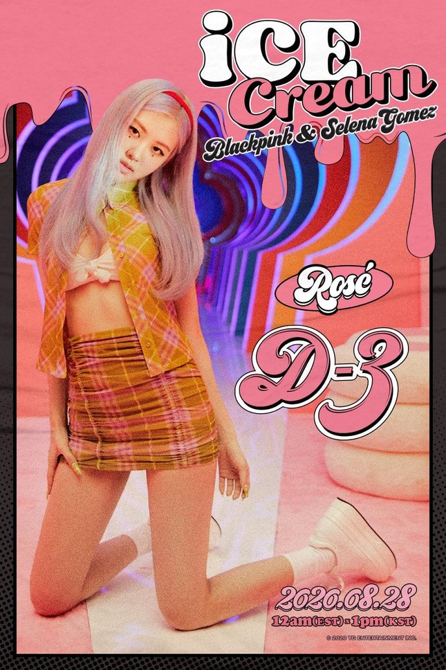 Stylist của BLACKPINK “hô biến” áo thành chân váy trong trang phục của teaser “Ice Cream” ảnh 5