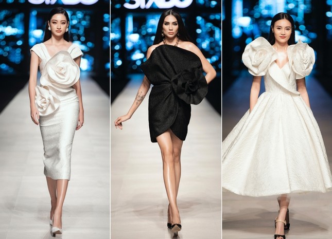 Mãn nhãn với dàn Hoa hậu và người mẫu hội tụ trong show diễn thời trang siêu hoành tráng ảnh 17