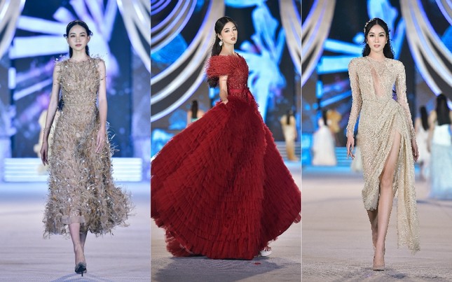 Hoa hậu Tiểu Vy, Kỳ Duyên đọ trình catwalk cùng thí sinh Top 35 Hoa Hậu Việt Nam 2020 ảnh 3