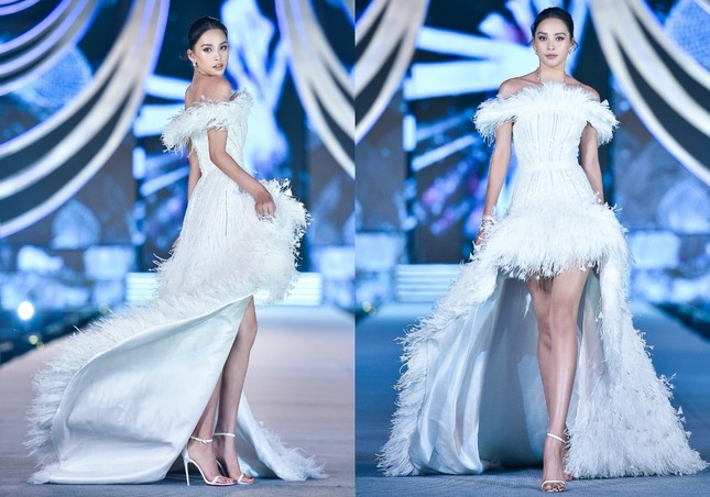 Hoa hậu Tiểu Vy, Kỳ Duyên đọ trình catwalk cùng thí sinh Top 35 Hoa Hậu Việt Nam 2020 ảnh 5