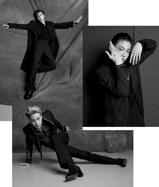 Jimin (BTS) khiến fan bị choáng khi đi đôi bốt cao 8.5cm trong loạt ảnh chụp cho Esquire ảnh 3
