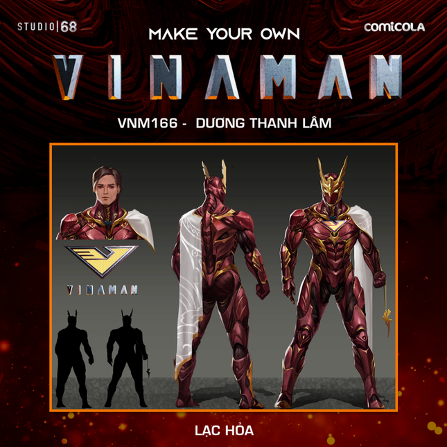 Top 25 thiết kế trang phục siêu anh hùng VINAMAN, thế này gia nhập Avengers cũng được nhỉ! ảnh 10