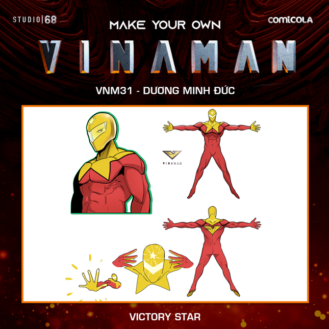 Top 25 thiết kế trang phục siêu anh hùng VINAMAN, thế này gia nhập Avengers cũng được nhỉ! ảnh 15