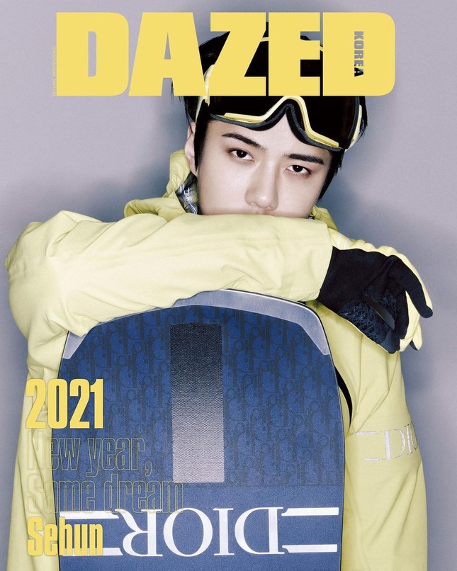 Sehun (EXO) “mở hàng” bìa tạp chí DAZED Hàn năm 2021 với chiếc quần soóc gây tranh cãi ảnh 2