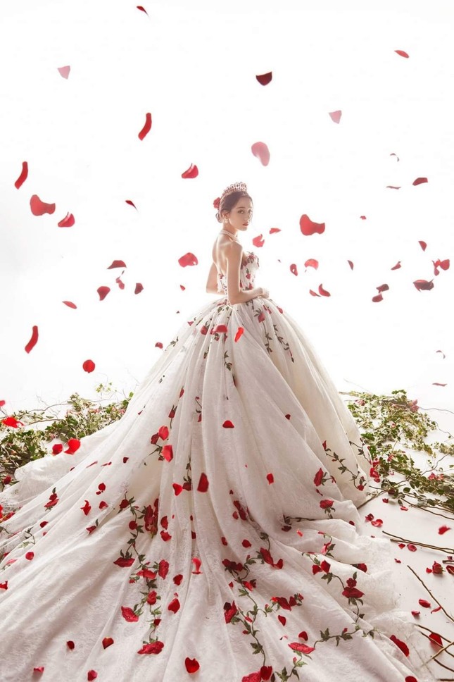 Địch Lệ Nhiệt Ba xinh đẹp như “công chúa hoa hồng” trên siêu thảm đỏ Tinh Quang Đại Thưởng ảnh 1