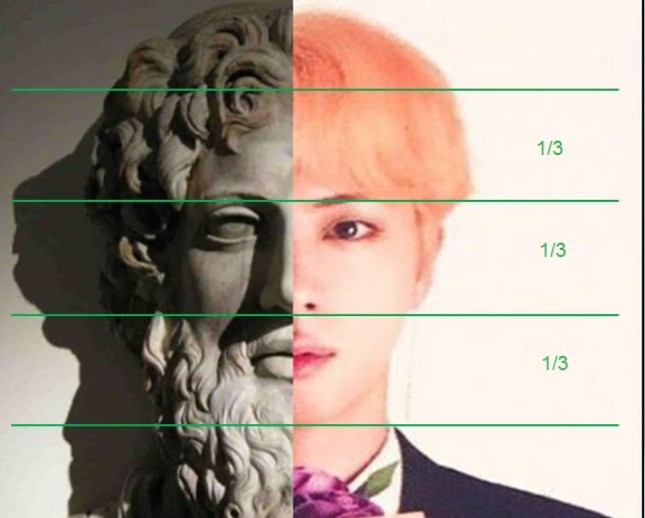 Jin (BTS) xứng danh “nam thần” với khuôn mặt có tỉ lệ y chang thần Zeus của thần thoại Hy Lạp ảnh 4