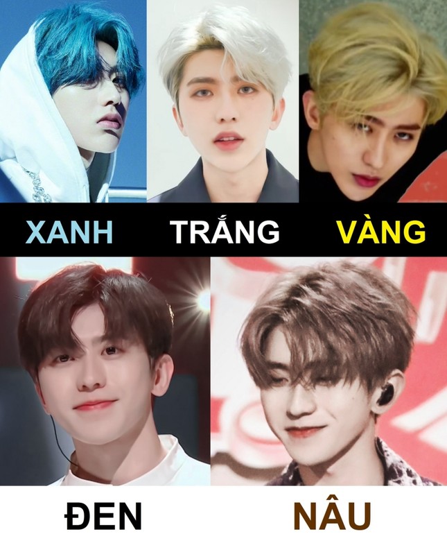 Nhật ký đổi 5 màu tóc trong một ngày của Thái Từ Khôn: Từ "boy nhà giàu" tới "bad boy siêu ngầu" ảnh 1