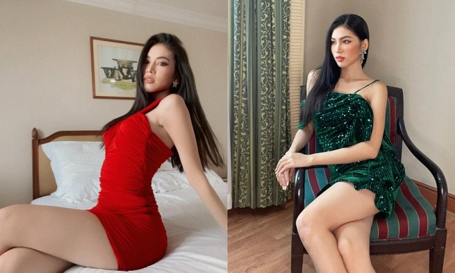 Hé lộ trang phục dạ hội mang hình tượng bồ câu được Á hậu Ngọc Thảo chọn đi dự thi ảnh 1