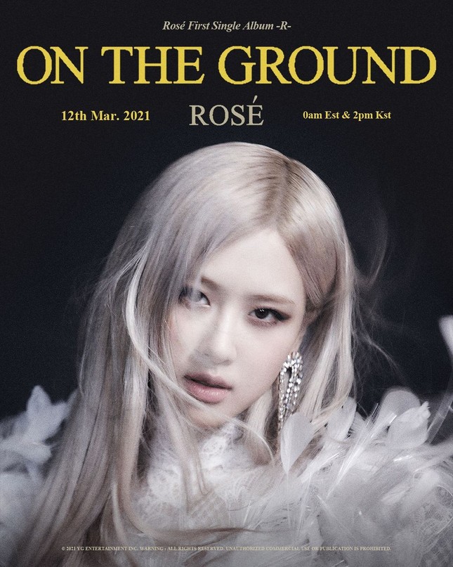 Stylist tiết lộ màu tóc của Rosé (BLACKPINK) trong ảnh teaser mới xinh như thiên nga trắng ảnh 1