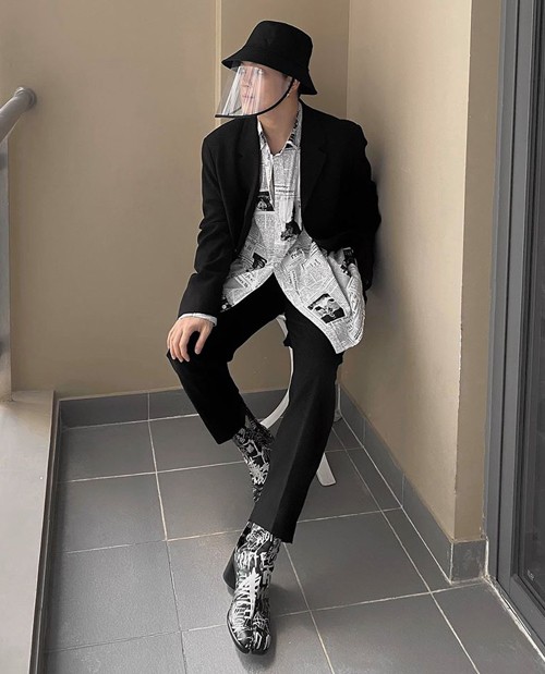“Mũ phòng dịch” COVID-19 - item thời trang mới toanh của sao Việt ảnh 4