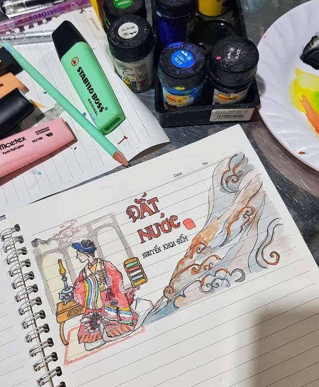 “Xin quỳ” với quyển tập học Văn sáng tạo của teen “Gen Z“: Xem là hết buồn ngủ! ảnh 5