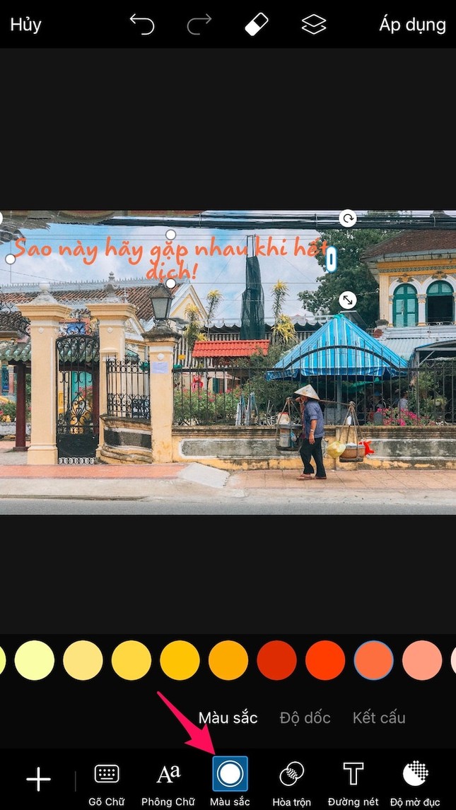 Hướng dẫn cách chỉnh ảnh “Sau này hãy gặp lại nhau khi hết dịch” để “khoe” lên MXH ảnh 8