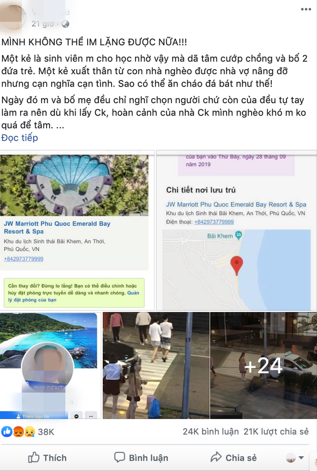 “Phốt” dậy sóng MXH: Vợ tố chồng ngoại tình, “Tuesday” là hotgirl trường Y nổi tiếng? ảnh 2