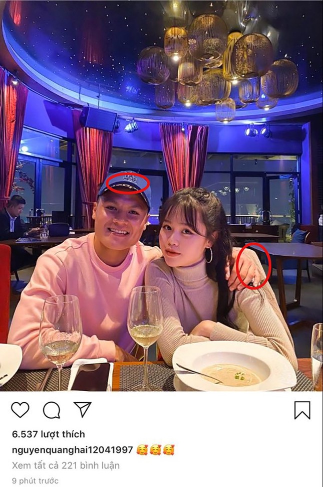 Trước 4 ngày giới thiệu bạn gái mới với bạn bè, Quang Hải vẫn đi ăn cùng Nhật Lê? ảnh 1