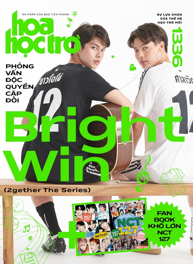 Hoa Học Trò 1336: Đọc ngay bài phỏng vấn độc quyền BrightWin, tặng fanbook NCT 127! ảnh 1