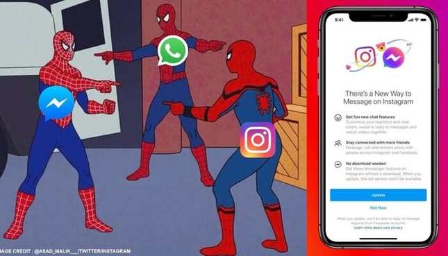 Nhiều người dùng cảm thấy phiền toái vì cập nhật mới của Facebook Messenger và Instagram ảnh 3