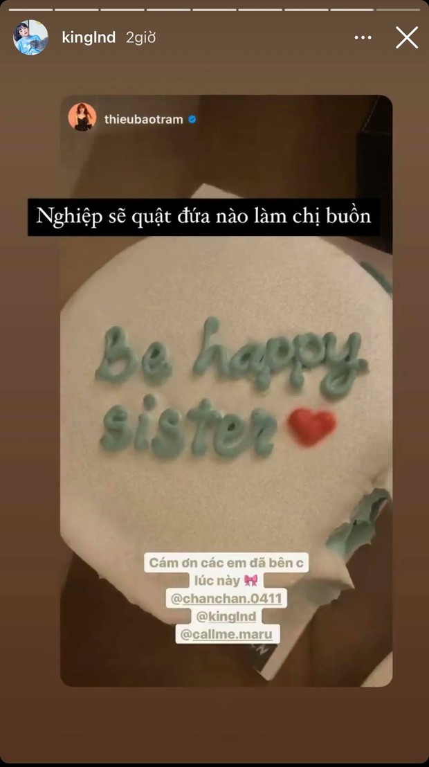Linh Ngọc Đàm bức xúc lên tiếng về story gây ồn ào, tiết lộ mối quan hệ với Thiều Bảo Trâm ảnh 1