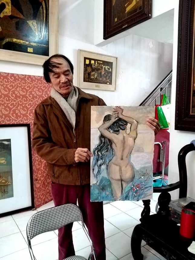 Vì sao tranh nude sơn mài của Đoàn Văn Nguyên giá cao? ảnh 4