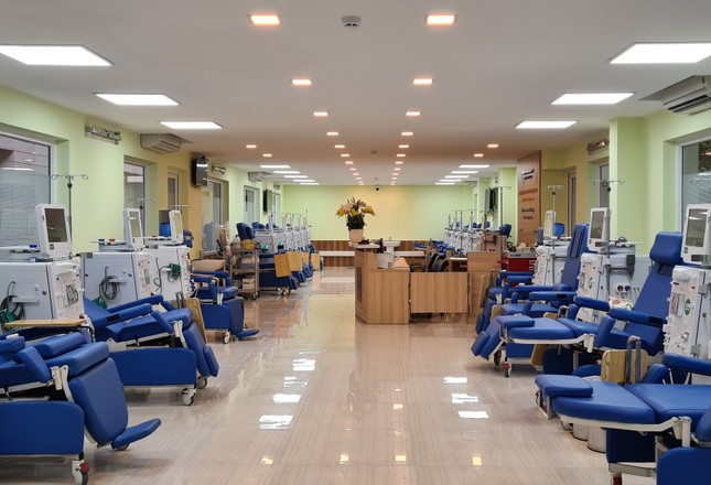 Trung tâm lọc máu kỹ thuật cao hiện đại nhất Việt Nam hoạt động ảnh 1