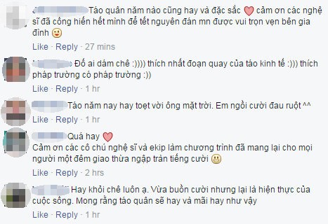 Dân mạng hết lời khen ngợi Táo Quân 2016 ảnh 1