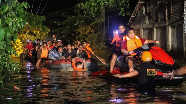 Tận thấy Philippines tan hoang do siêu bão Tembin ảnh 10