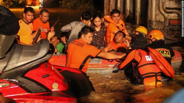 Tận thấy Philippines tan hoang do siêu bão Tembin ảnh 11
