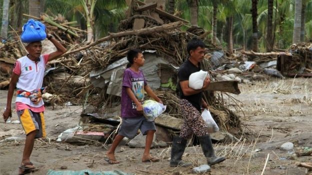 Tận thấy Philippines tan hoang do siêu bão Tembin ảnh 7