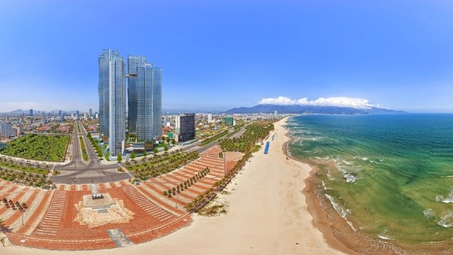 Chuẩn bị cất nóc tòa nhà cao nhất Đà Nẵng ảnh 1