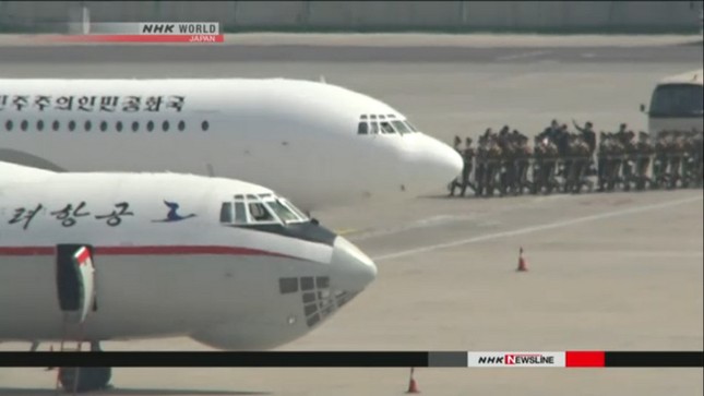 Máy bay nghi chở ông Kim Jong-un rời Trung Quốc ảnh 5