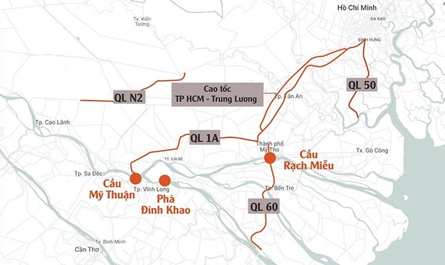 Người dân đội nắng về miền Tây ăn Tết ảnh 3