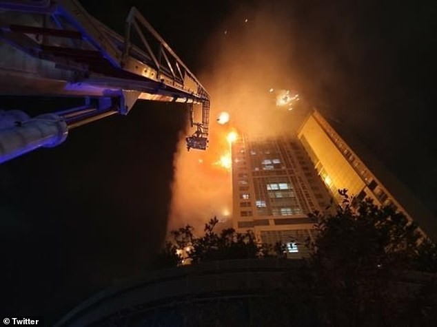 Hàn Quốc: Tòa chung cư 33 tầng bốc cháy như đuốc giữa đêm ảnh 6