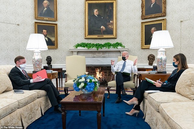 Loạt ảnh hiểm về cuộc sống trong Nhà Trắng của Tổng thống Joe Biden ảnh 6