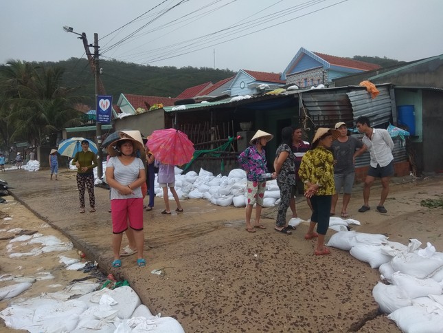 Sau bão số 5: Quảng Ngãi hư hại hơn 400 nhà, sóng đánh sập kè ở Bình Định ảnh 17