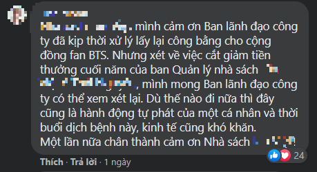 Một nhà sách "tố" fan BTS có hành vi thiếu văn minh và “lời hồi đáp” bất ngờ của V-ARMY ảnh 9