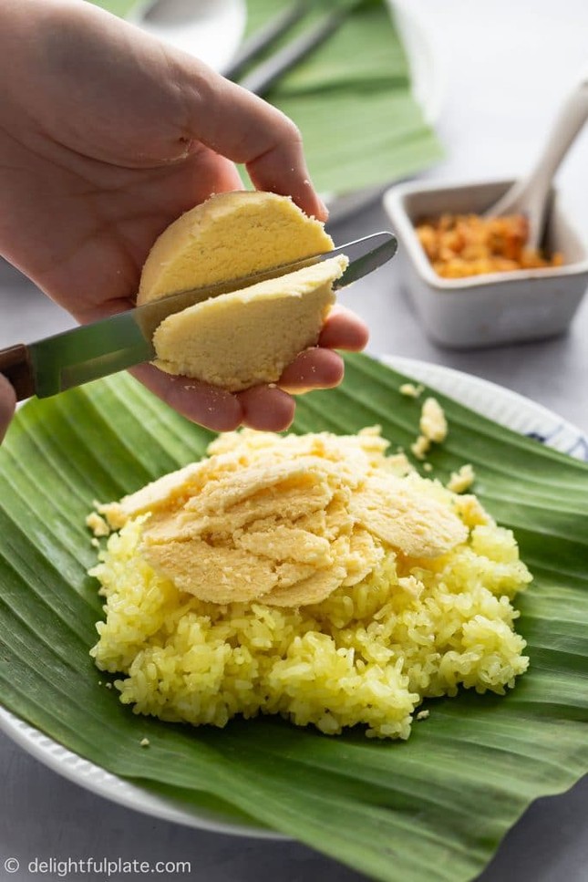 Món ngon Hà Nội: Những thúng xôi thơm phức ấm lòng giữa ngày Hà Nội mưa phùn gió lạnh ảnh 3