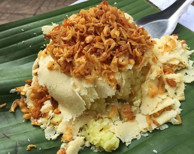 Món ngon Hà Nội: Những thúng xôi thơm phức ấm lòng giữa ngày Hà Nội mưa phùn gió lạnh ảnh 4