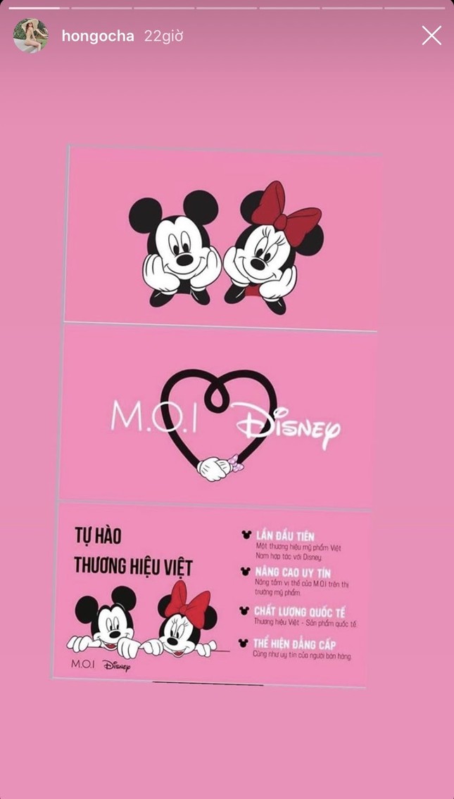 Hợp tác cùng “ông hoàng giải trí” Disney, Hà Hồ mang thương hiệu Việt Nam ra nước ngoài ảnh 1