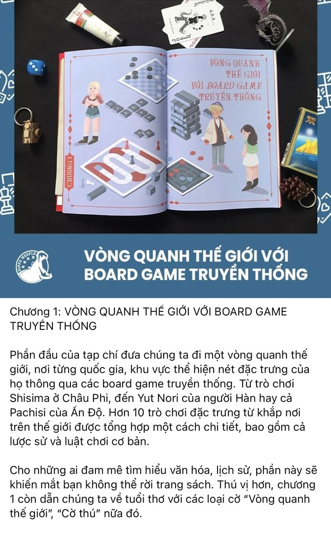 Giới trẻ “rần rần” với cuốn sách đầu tiên về board game Việt, từ giờ ở nhà không còn chán! ảnh 4