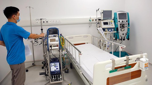 Bệnh viện dã chiến Bạch Mai cơ sở 2 sẵn sàng điều trị bệnh nhân COVID ảnh 6