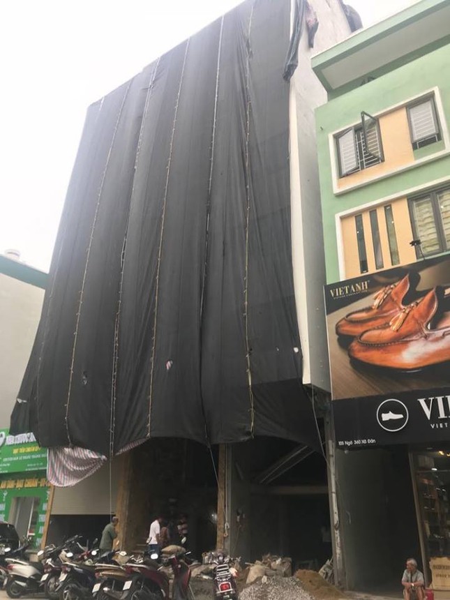 Quận trung tâm Hà Nội bùng phát nhà sai phép kiểu mới ảnh 1