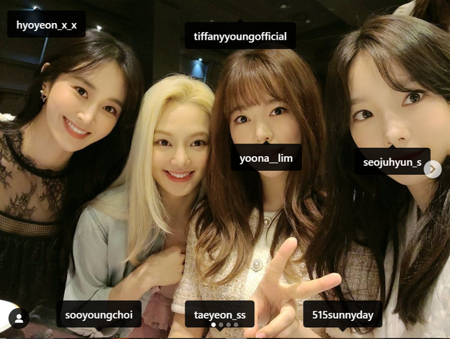 Yuri (SNSD) “lươn lẹo” lý do hay tag tên sai các thành viên trong ảnh đăng Instagram ảnh 2