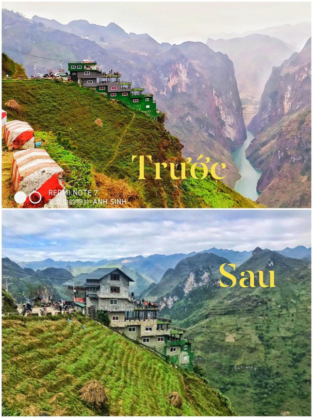 Tại sao diện mạo mới của Panorama Mã Pí Lèng (Hà Giang) khiến dân mạng tranh cãi gay gắt? ảnh 1