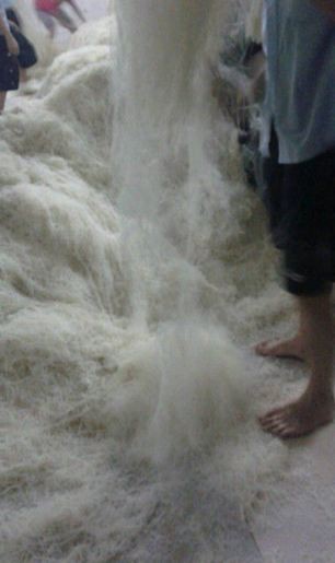 Kinh hãi cảnh sản xuất mỳ sợi ở Trung Quốc ảnh 2