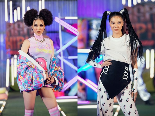 H’Hen Niê tết tóc cực chất, Thanh Hằng “catwalk bằng mô tô” trong show thời trang Hip-Hop ảnh 6