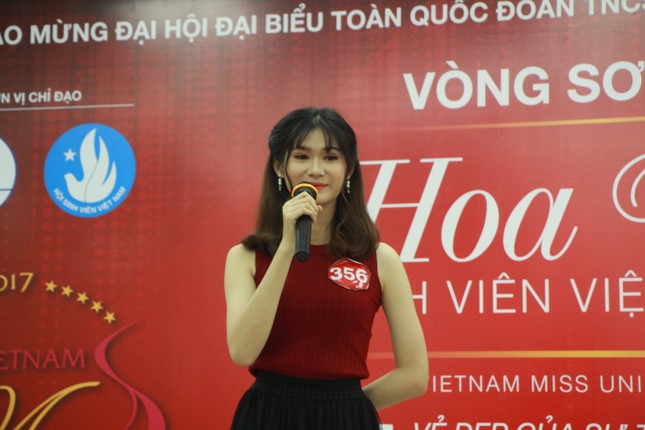 Nữ sinh duyên dáng, tự tin thi tài Hoa khôi sinh viên Việt Nam 2017 ảnh 14