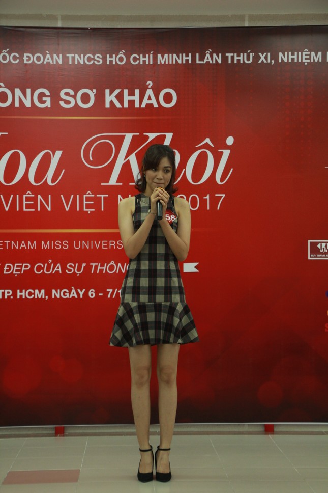 Nữ sinh duyên dáng, tự tin thi tài Hoa khôi sinh viên Việt Nam 2017 ảnh 12