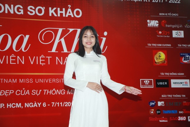 Nữ sinh duyên dáng, tự tin thi tài Hoa khôi sinh viên Việt Nam 2017 ảnh 4