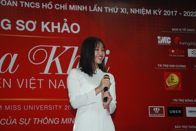Nữ sinh duyên dáng, tự tin thi tài Hoa khôi sinh viên Việt Nam 2017 ảnh 18