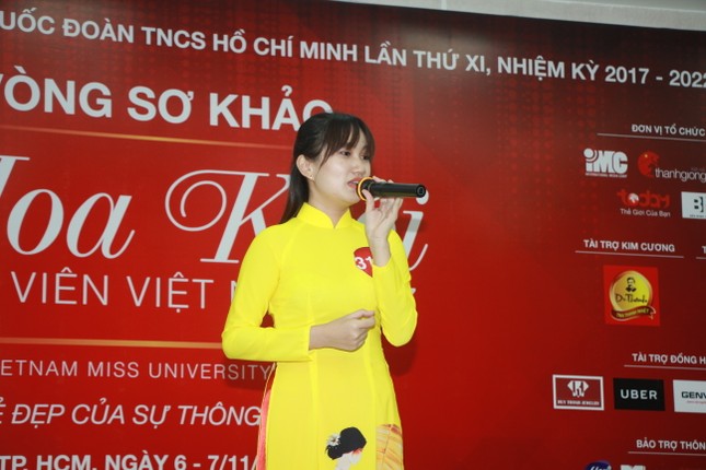 Nữ sinh duyên dáng, tự tin thi tài Hoa khôi sinh viên Việt Nam 2017 ảnh 17