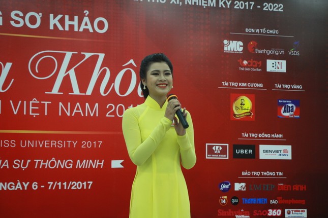 Nữ sinh duyên dáng, tự tin thi tài Hoa khôi sinh viên Việt Nam 2017 ảnh 15